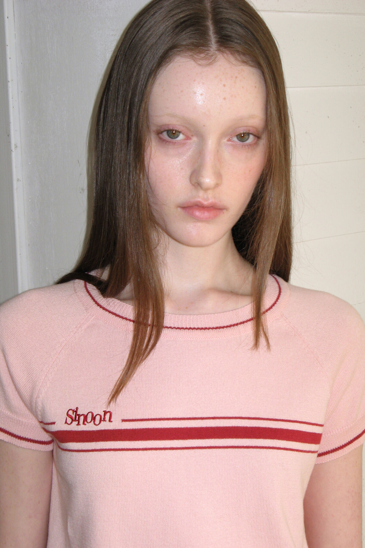 【sinoon】 SN CLASSIC LOGO HALF KNIT SINOON ｜시눈 공식 온라인 스토어