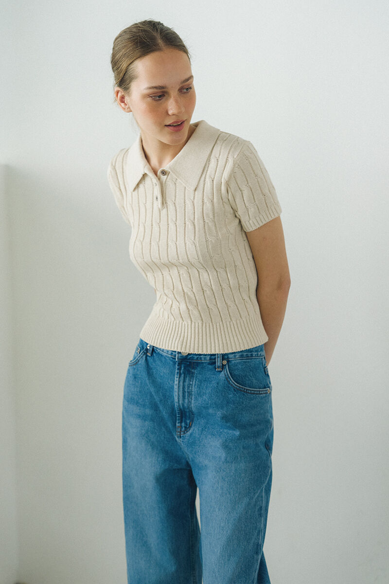 [채정안's Pick] Riviera Cable Knit Ivory 감도 깊은 취향 셀렉트샵 29CM