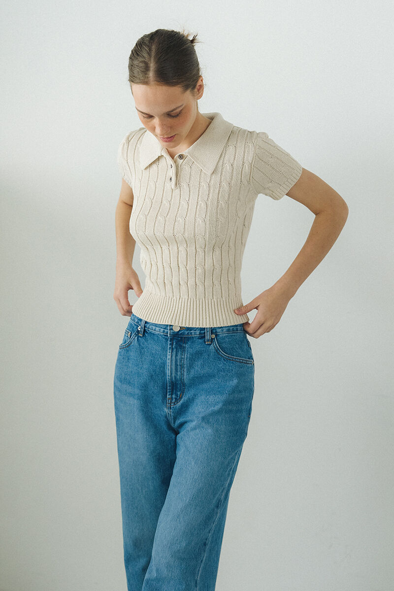 [채정안's Pick] Riviera Cable Knit Ivory 감도 깊은 취향 셀렉트샵 29CM