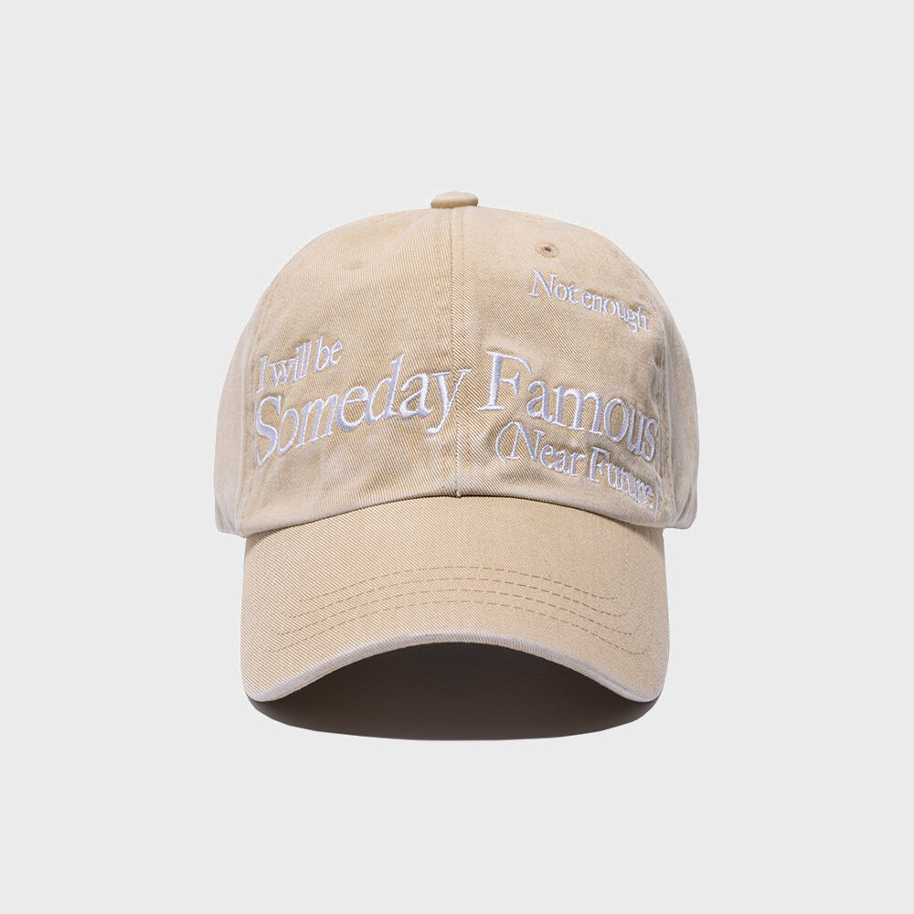 【MARITHE】CLASSIC LOGO DAMAGED OVERFIT CAP Marithe☆CLASSIC LOGO DAMAGED OVERFIT CAP（2color） (Marithe