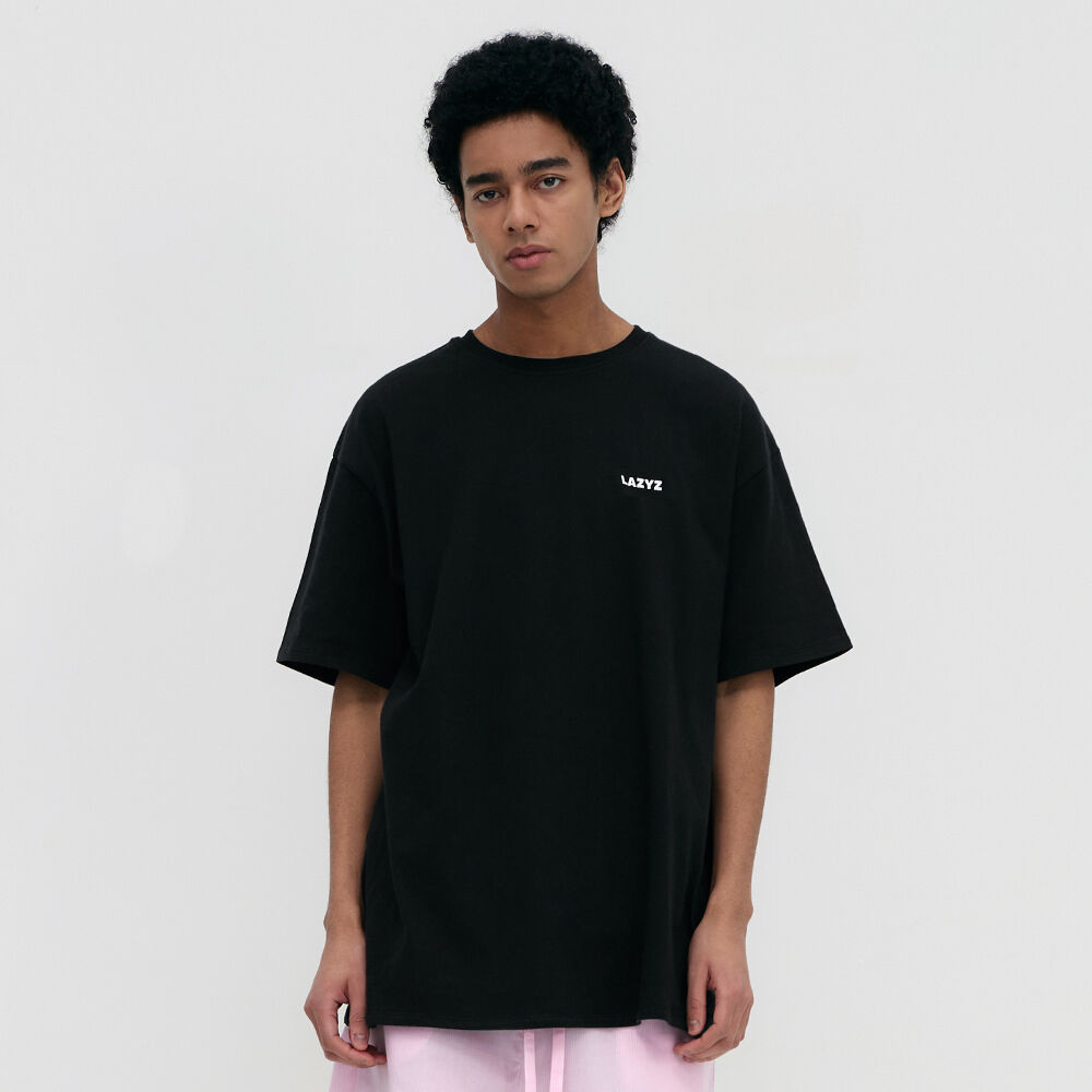 YOUHEE SMALL LOGO T-SHIRTS BLACK - 감도 깊은 취향 셀렉트샵 29CM