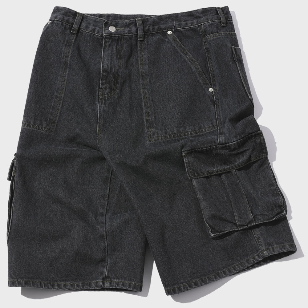 M)Book Club Oversized Shorts(DARK GRAY) - 감도 깊은 취향