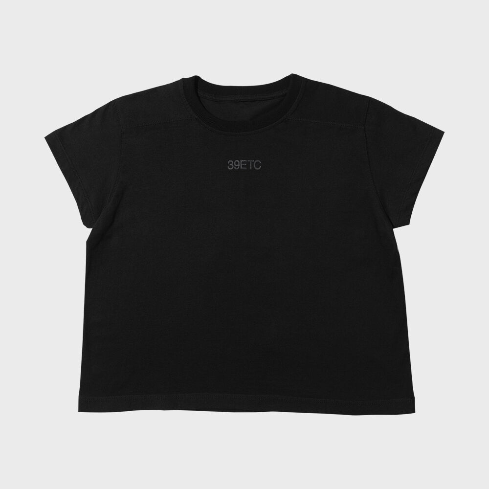 ★SIO★SIO SEOUL PEARL SHORT SLEEVE TOP[MELANGE]★韓国送料込 SIO SEOUL PEARL SHORT SLEEVE TOP [BLACK] - 감도 깊은 취향