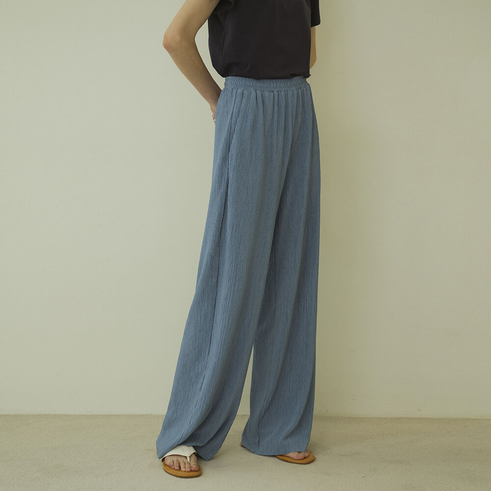 パンツ Siyazu SIPT7075 Pleated Banding Pants_Powder Blue MUSINSA | SIYAZU SIPT7075 Pleats Banding Pants_Powder blue