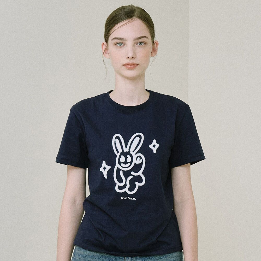 Drawing Rabbit Tee [Deep Navy] - 감도 깊은 취향 셀렉트샵 29CM
