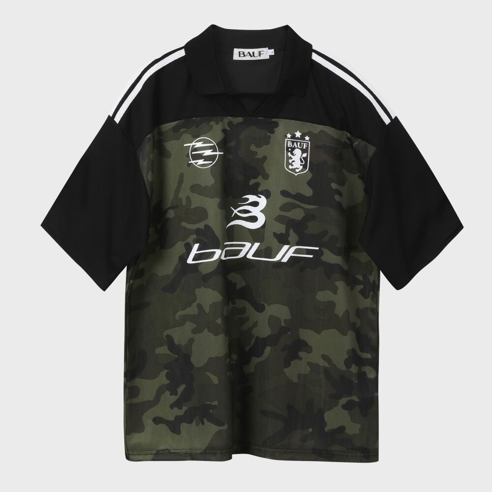 Y.E.S Flame Football Jersey Black - 감도 깊은 취향 셀렉트샵 29CM