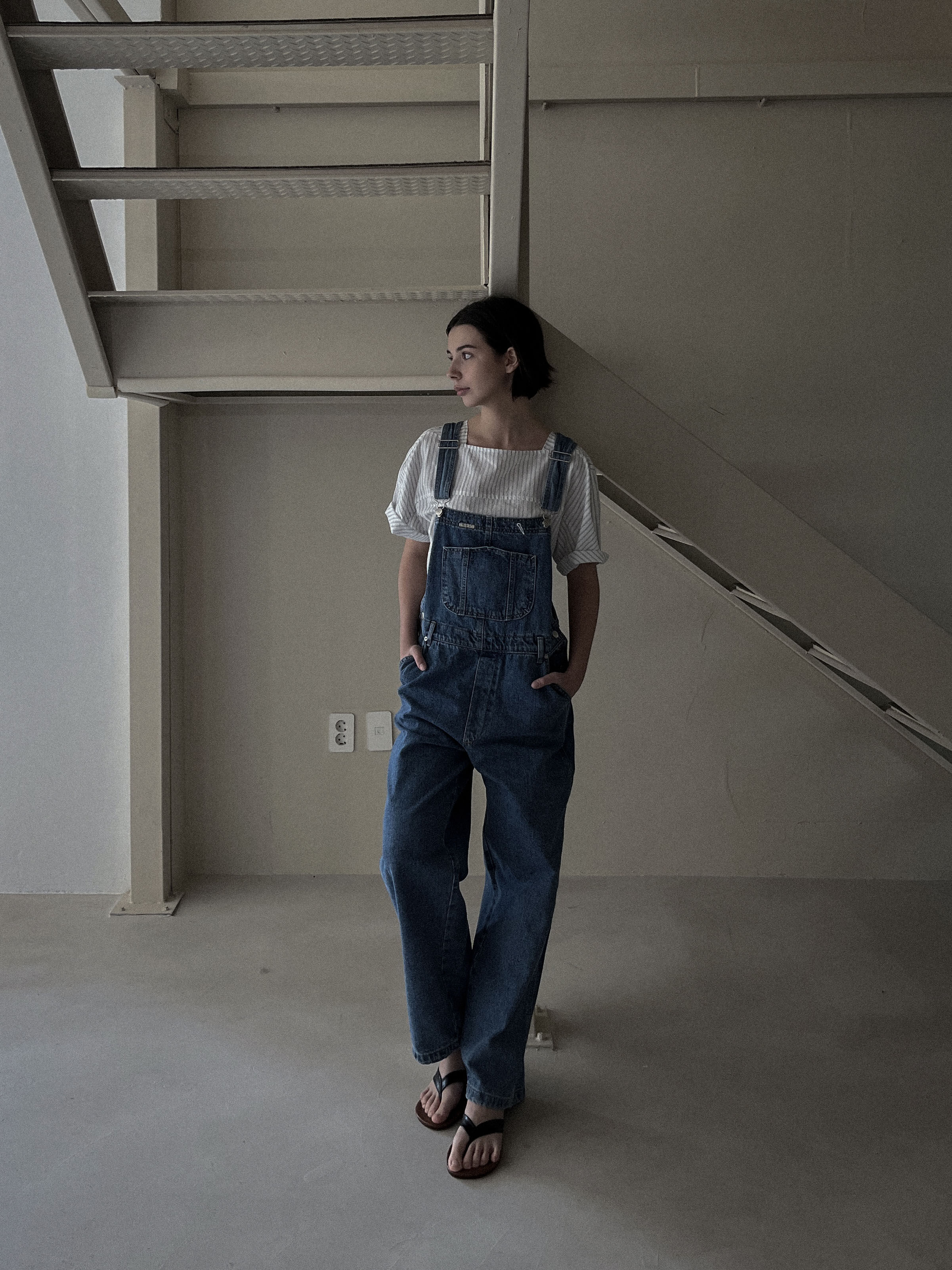 【STUDIO SALT】[SALT Label] BOY DENIM OVERALL 23 SUMMER][SALT Label] BOY DENIM OVERALL - 감도 깊은 취향