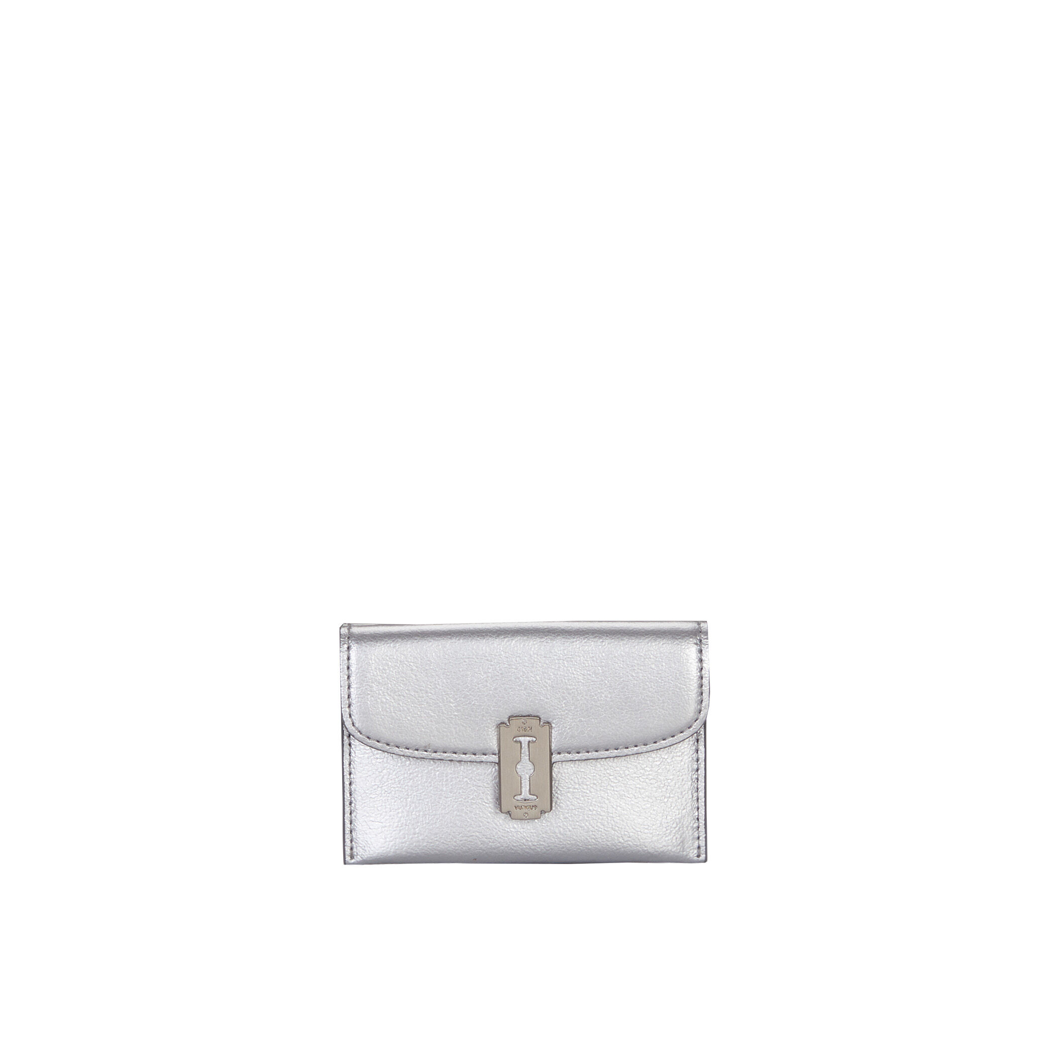 折りたたみ財布 DEINET DEINET SIGNATURE WALLET IN SILVER DEINET DEINET SIGNATURE WALLET IN SILVER (DEINET/折りたたみ