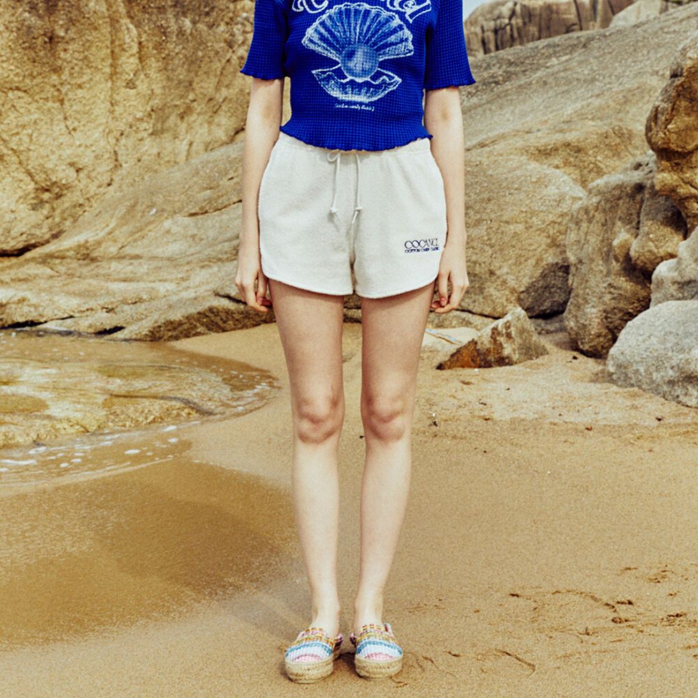 BEACH TOWEL SHORTS/WHITE 감도 깊은 취향 셀렉트샵 29CM