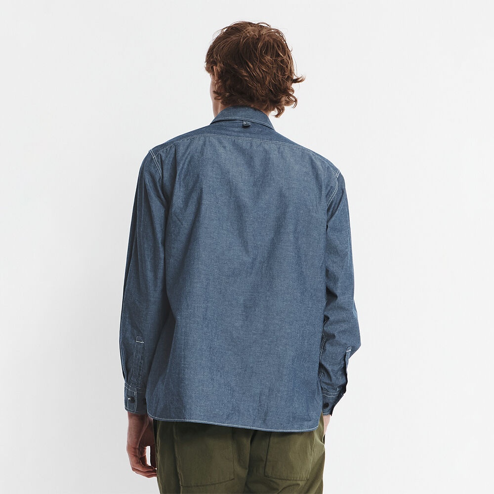 CHAMBRAY WORK SHIRT / CHAMBRAY BLUE - 감도 깊은 취향 셀렉트샵 29CM