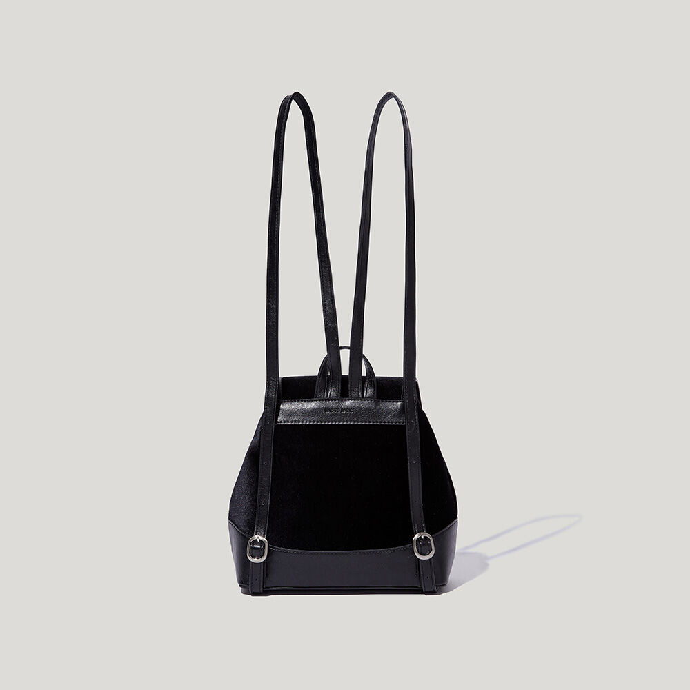 バックパック・リュック OVHEE Mignon Backpack Velvet Black P00000NT BACK PACK - OVHEE