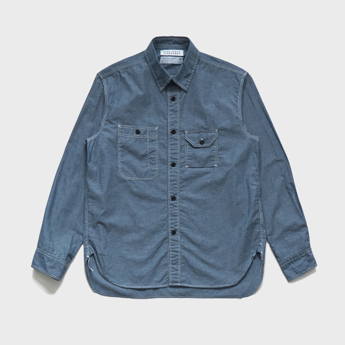 CHAMBRAY WORK SHIRT / CHAMBRAY BLUE - 감도 깊은 취향 셀렉트샵 29CM