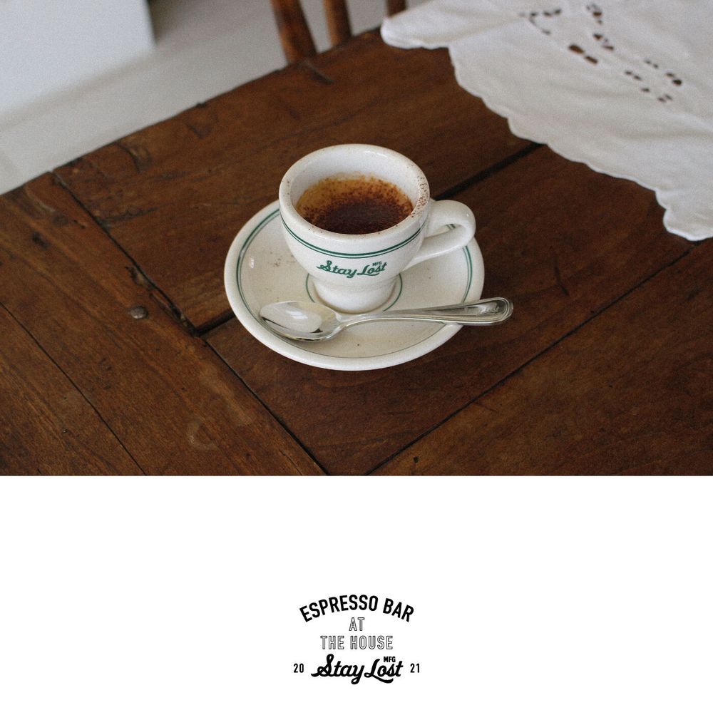 H.E.B Espresso Cup And Saucer Logo