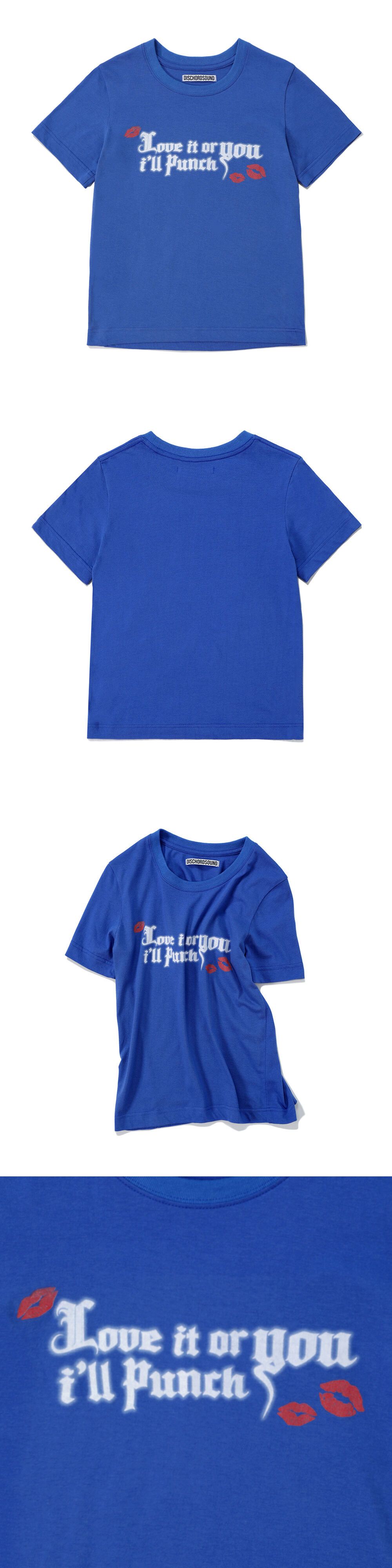 KISS TEE [BLUE] 감도 깊은 취향 셀렉트샵 29CM