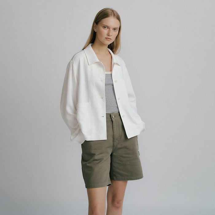 Linen Work Jacket (White) 감도 깊은 취향 셀렉트샵 29CM