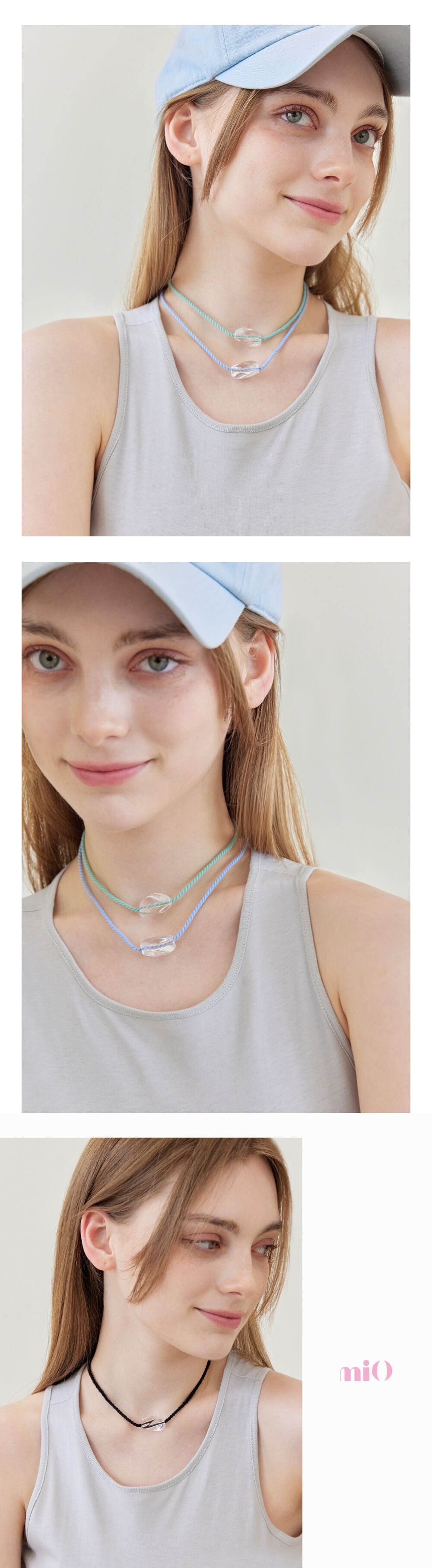 Acrylic String Necklace - 감도 깊은 취향 셀렉트샵 29CM