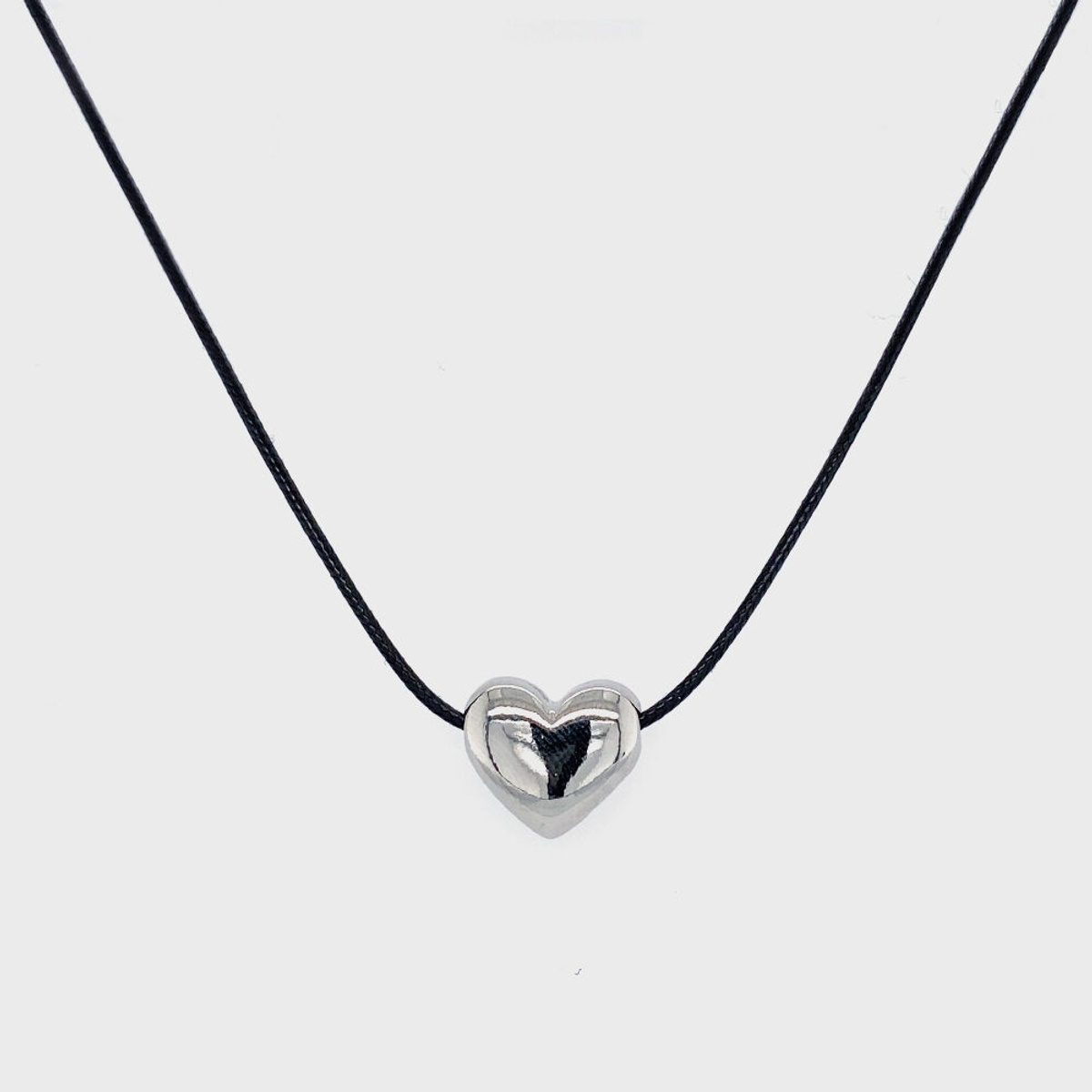 [29cm 단독] BHS205 Chubby heart leather strap necklace - 감도 깊은 취향 셀렉트샵 29CM