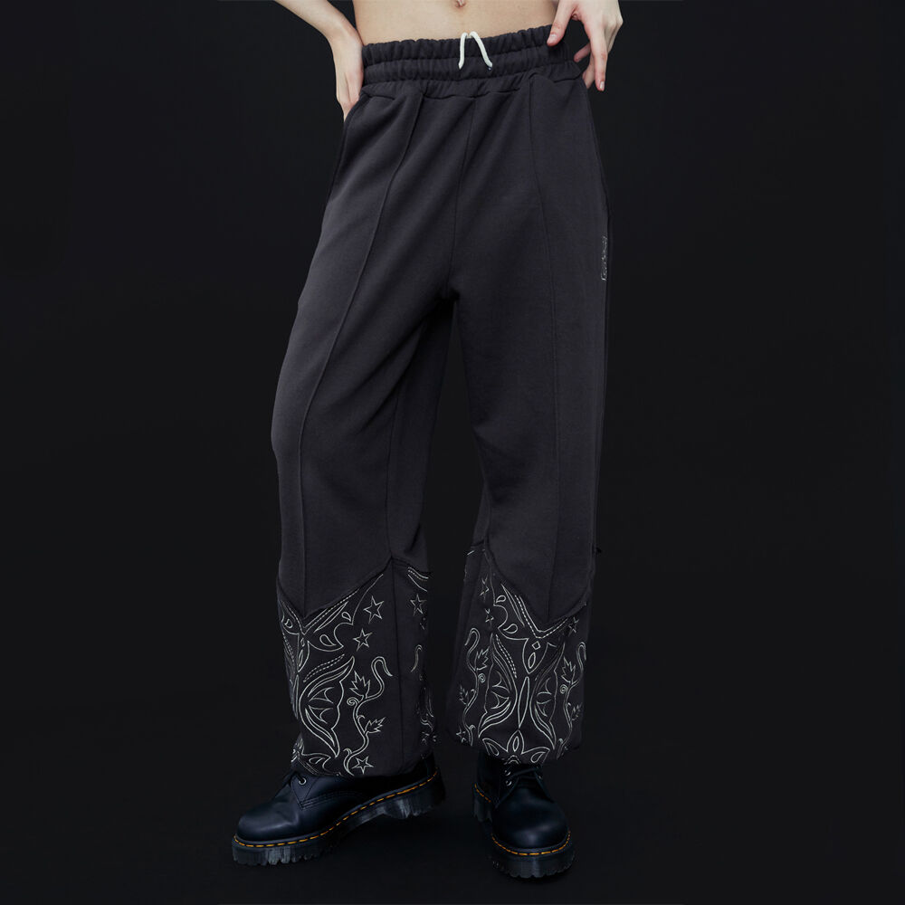 ■FANCY CLUB■ NF WESTERN STITCH LINE JOGGER PANTS WHITEF23Q NF] WESTERN STITCH LINE JOGGER PANTS (CHARCOAL)_F23QD845