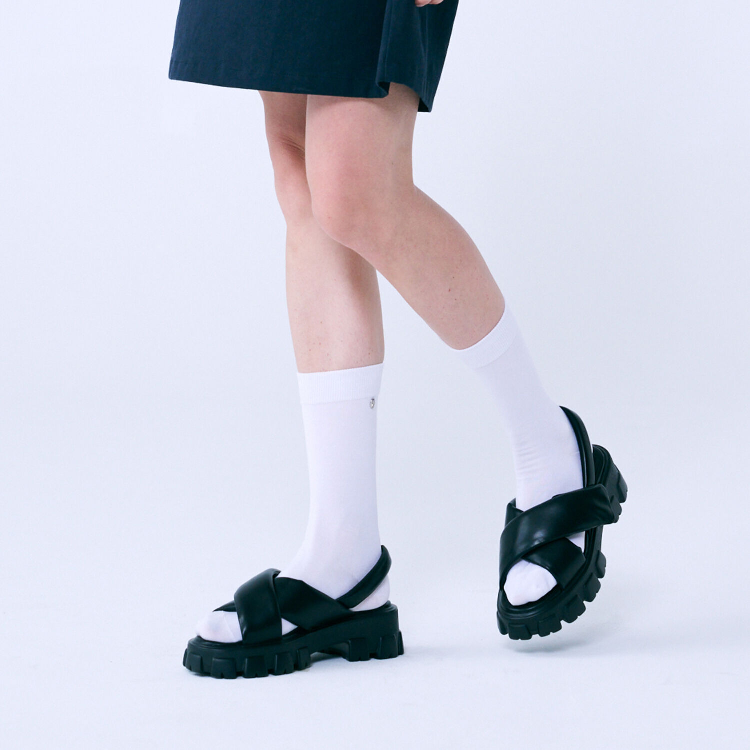 Archivepke ♥ [Fling-move 001] Strap sandal /追跡付 Fling-mové 001] Strap sandal(Silver spoon)_Archivépke