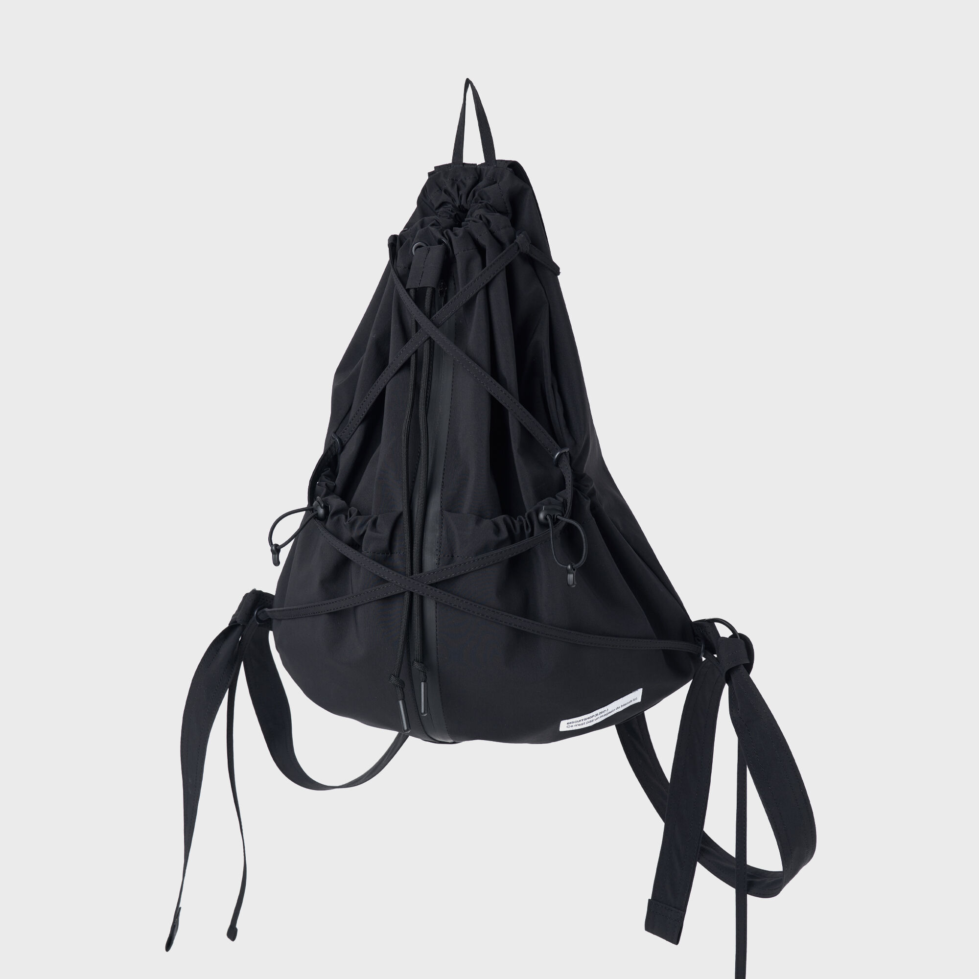 PB x RNHI] METAL RIPSTOP BUCKLE GYM SACK (with Pouch bag