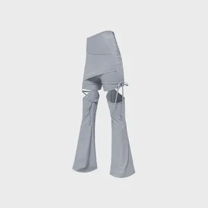 Velour Shirring Lowrise Pants Baby Blue - 감도 깊은 취향