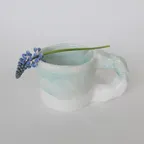 witty mugcup - baby blue