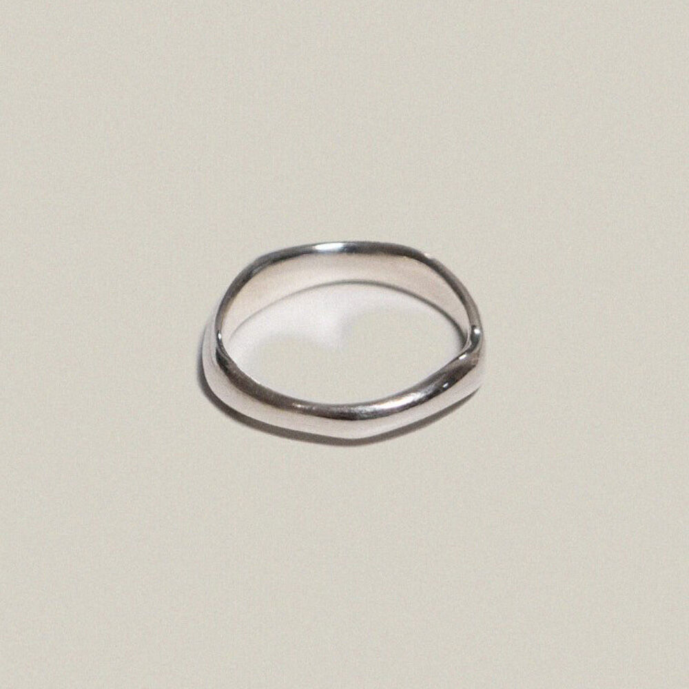[韓国人気ジュエリー] Rough Textured Wish Ring Silver Rough Textured Wish Ring Silver - 감도 깊은 취향 셀렉트샵 29CM