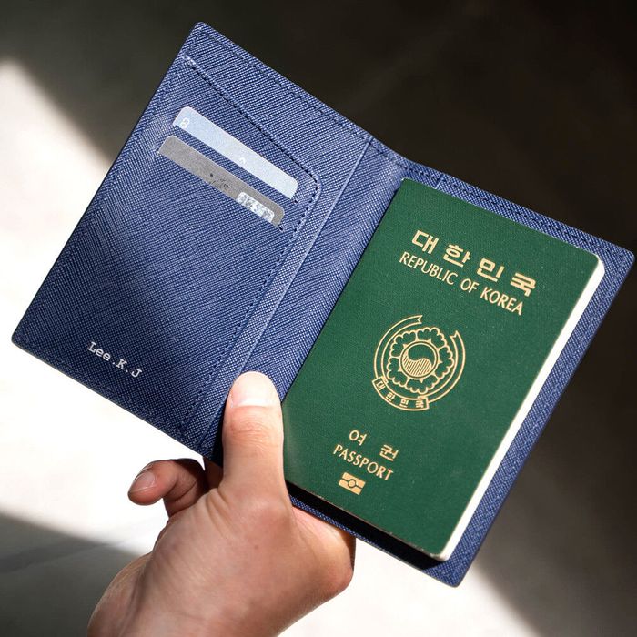 가죽 공예: 여권 크기의 노트 커버