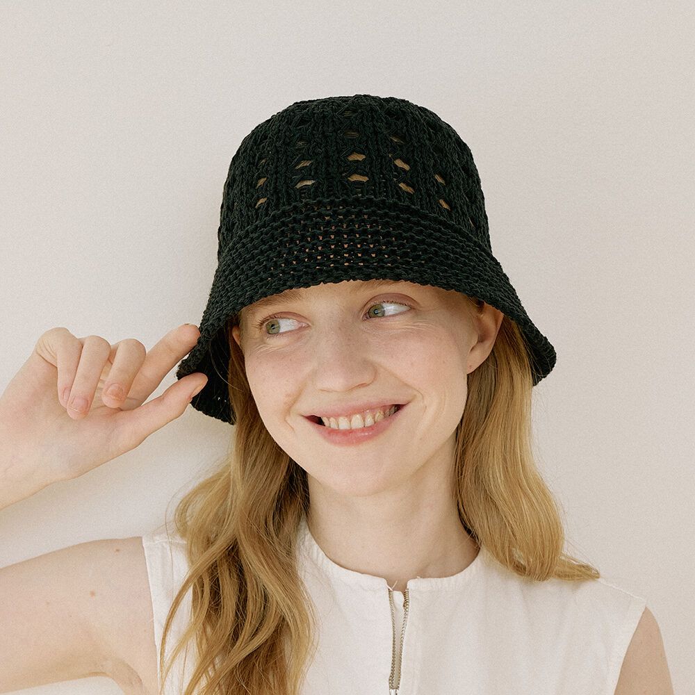 knit bucket hat black 감도 깊은 취향 셀렉트샵 29CM