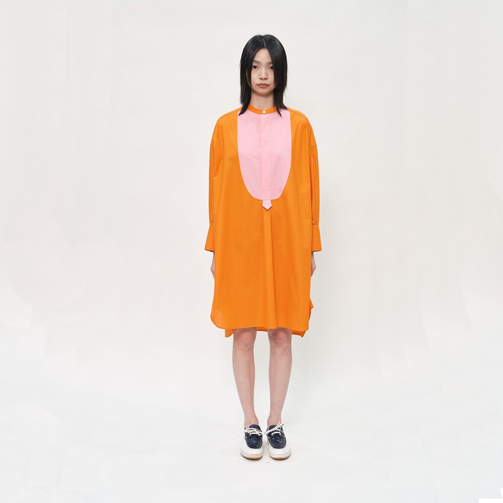 French Dress Shirt In Orange 29CM french-dress-shirt-in-orange-29cm