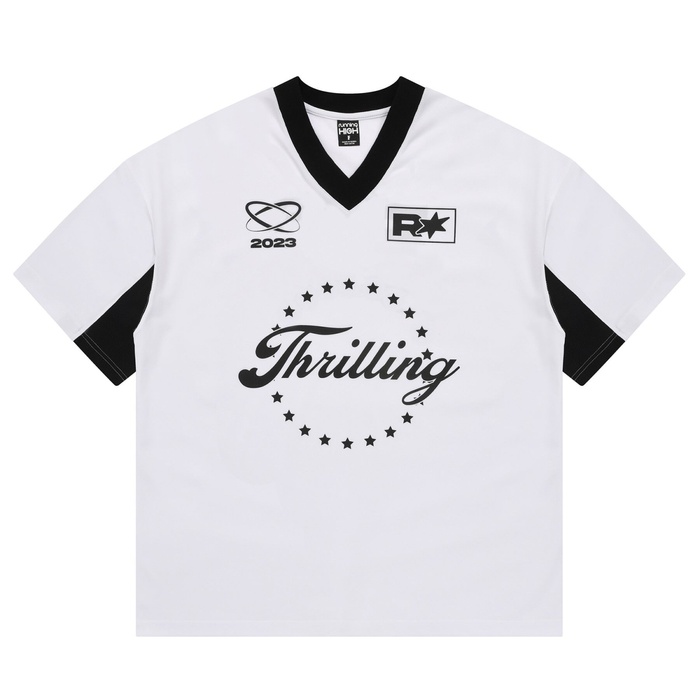 A3457 Loose-fit Soccer Jersey _Black