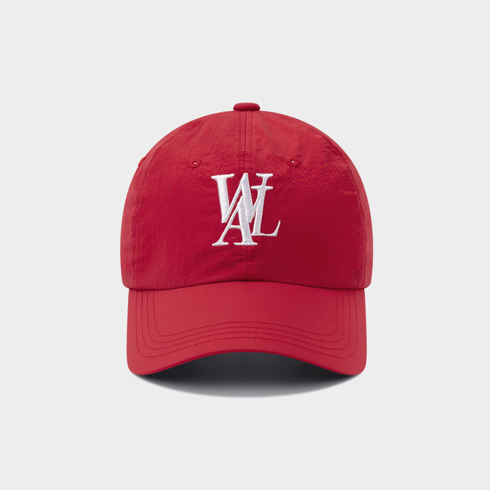 Signature Logo ball cap - NYLON WHITE - 감도 깊은 취향
