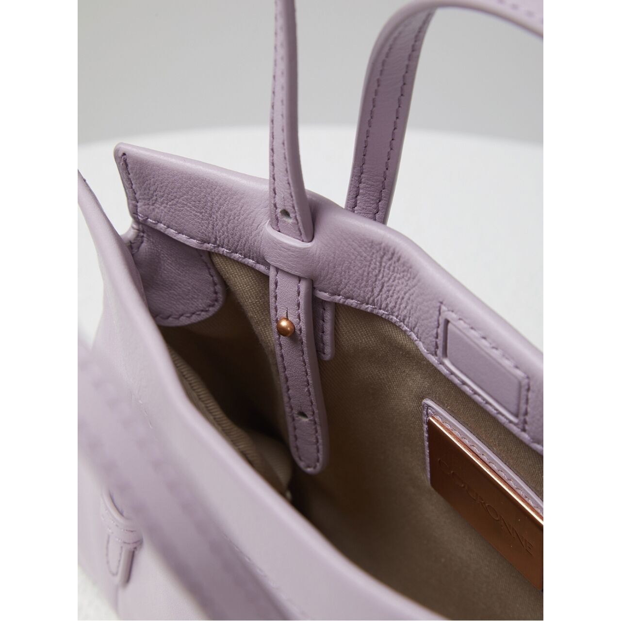 トートバッグ COURONNE Paper Tote 20 RCBTX23222PUL 페이퍼(Paper) 토트 20_RCBTX23222PUL - 감도 깊은 취향 셀렉트