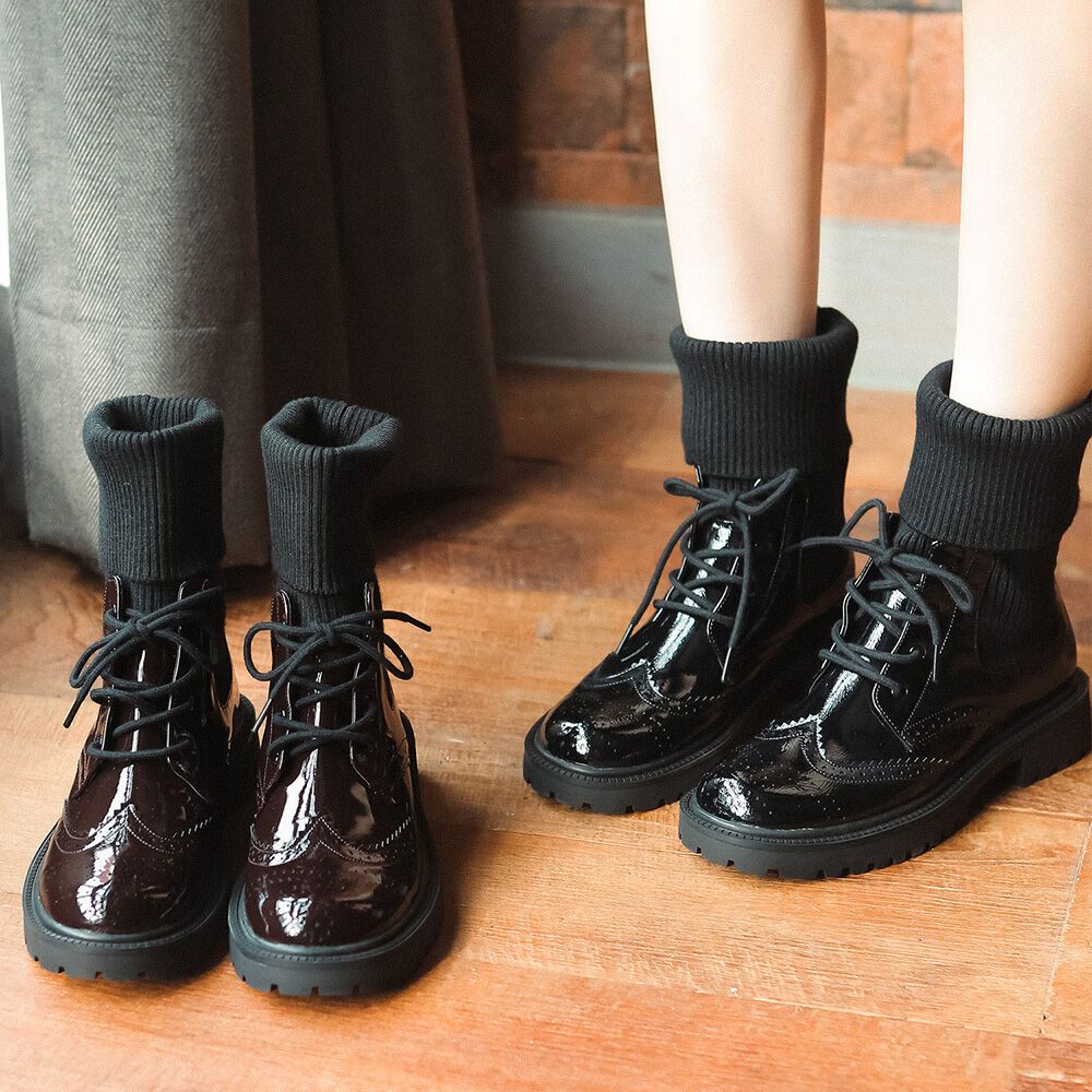 cbb368 knit laceup boots _ 2colors 감도 깊은 취향 셀렉트샵 29CM
