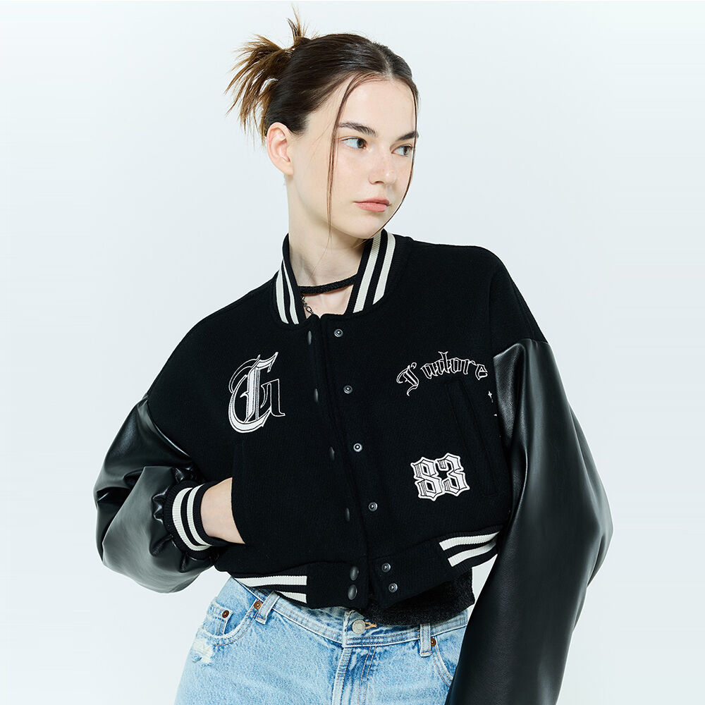 MZ LVT VARSITY JACKET_CHARCOAL