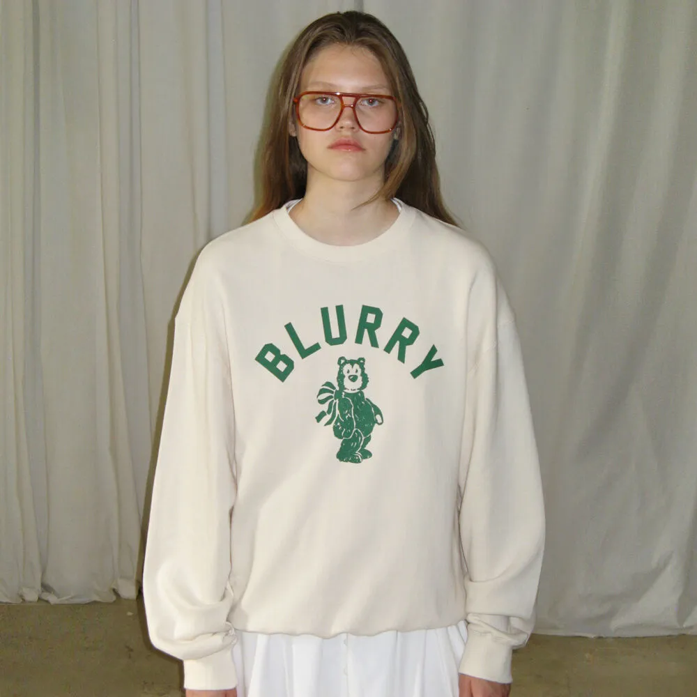 Blurry Bear Sweatshirt (Ivory) - 감도 깊은 취향 셀렉트샵 29CM