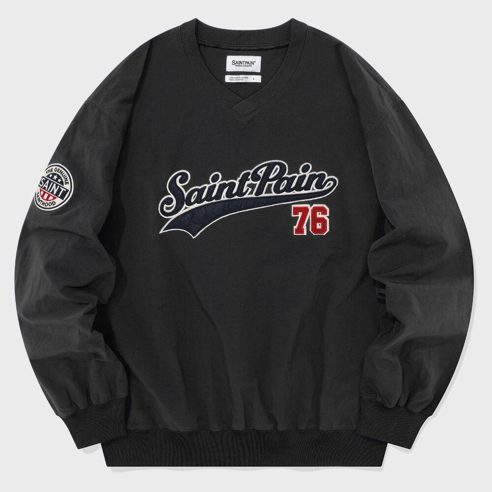 ★送料・関税込★SAINTPAIN★SP PRAY HANDS LONG SLEEVE★ SP PRAY HANDS LONG SLEEVE-BLACK - 감도 깊은 취향 셀렉트샵 29CM