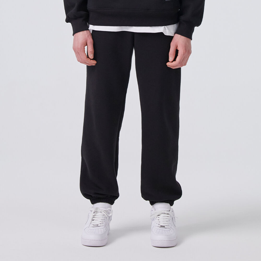 BBD Ancient Metal Circle Logo Sweatpants (Black) - 감도 깊은