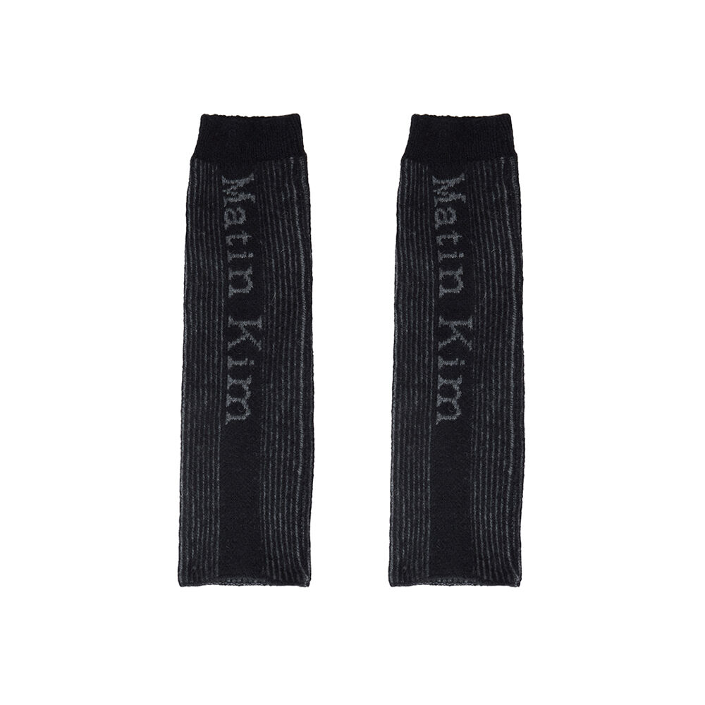 その他 [MATINKIM]matte stripe leg warmer in black MATIN STRIPE LEG WARMER IN BLACK - 감도 깊은 취향 셀렉트샵 29CM