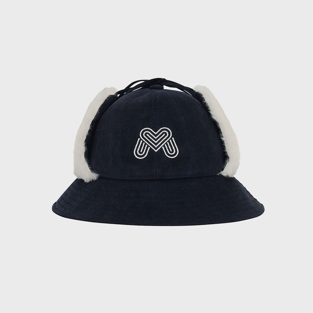 Corduroy Earmuffs Bucket Hat_Navy 감도 깊은 취향 셀렉트샵 29CM