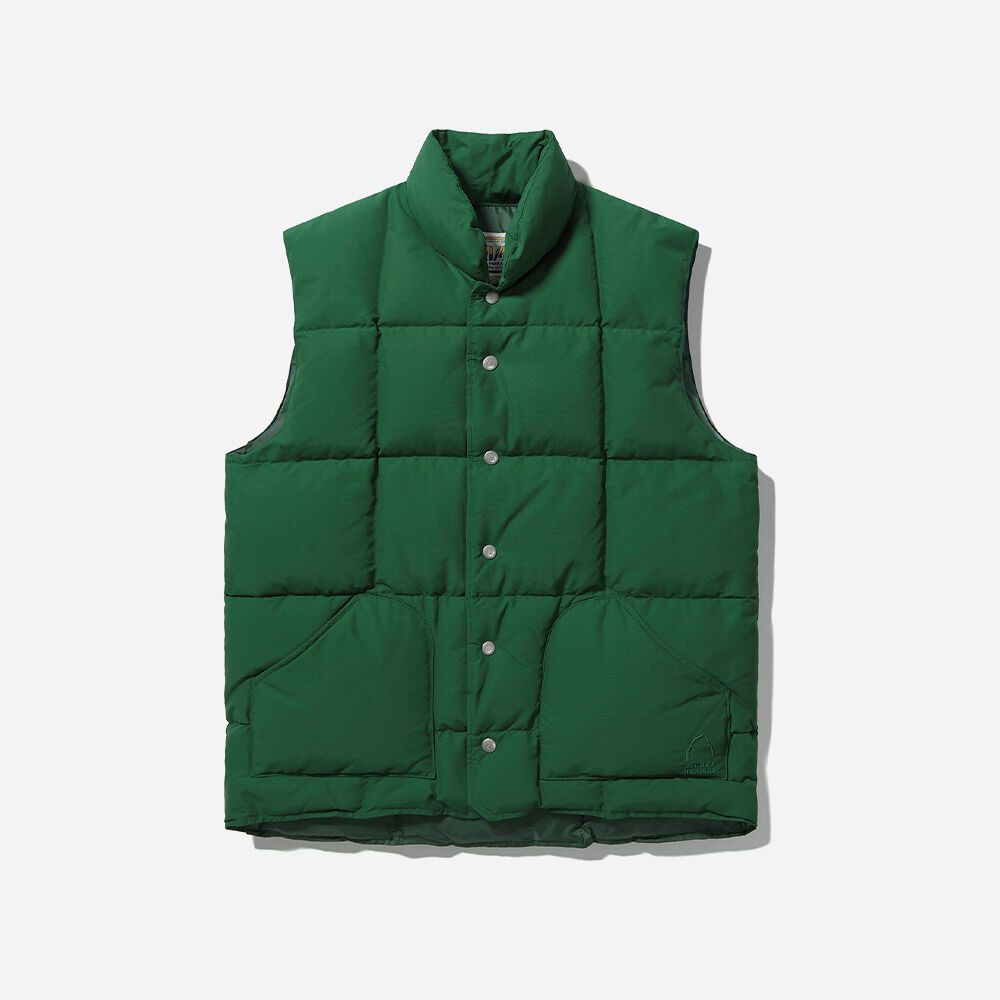60/40 구스다운 마운틴 베스트(MOUNTAIN VEST) GREEN 감도 깊은 취향 셀렉트샵 29CM