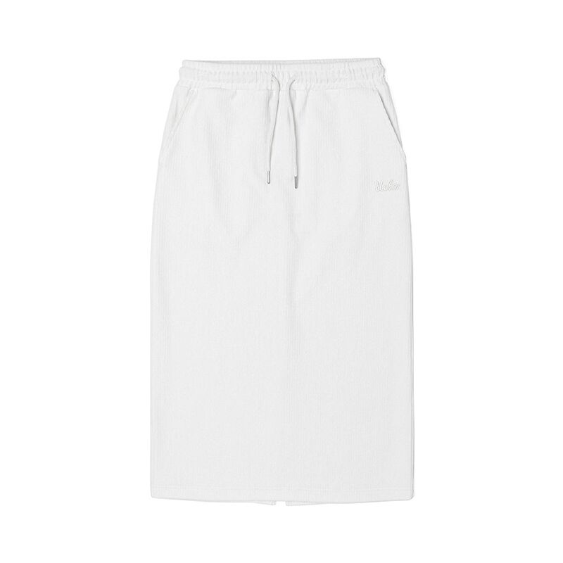 スカート [NICEGHOSTCLUB]PADDED WRINKLE SKIRT_WHITE(NG2CFUPA92A) PADDED WRINKLE SKIRT_WHITE(NG2CFUPA92A) - 감도 깊은 취향