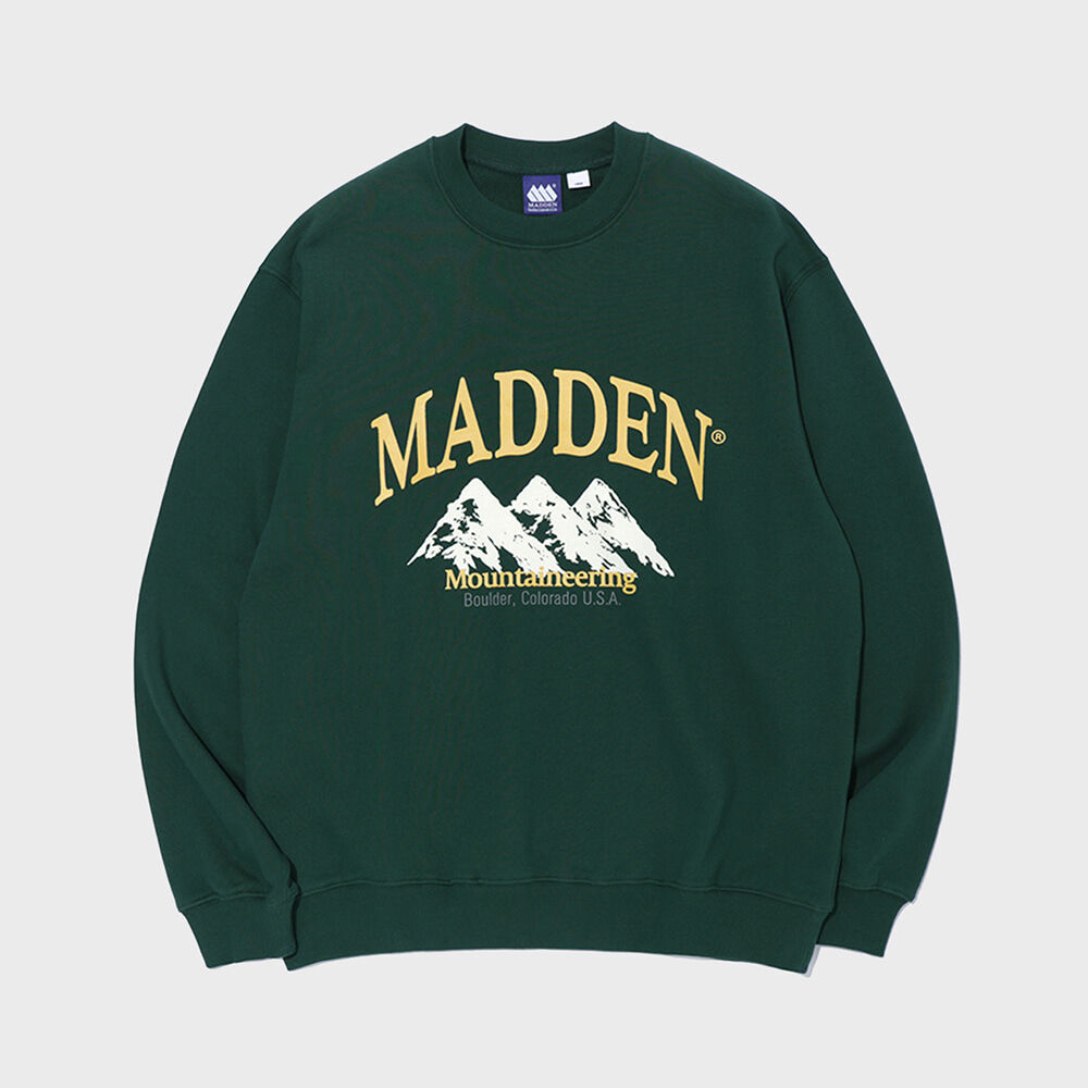 Flag MNT Heavy Sweatshirt(GREEN) - 감도 깊은 취향 셀렉트샵 29CM