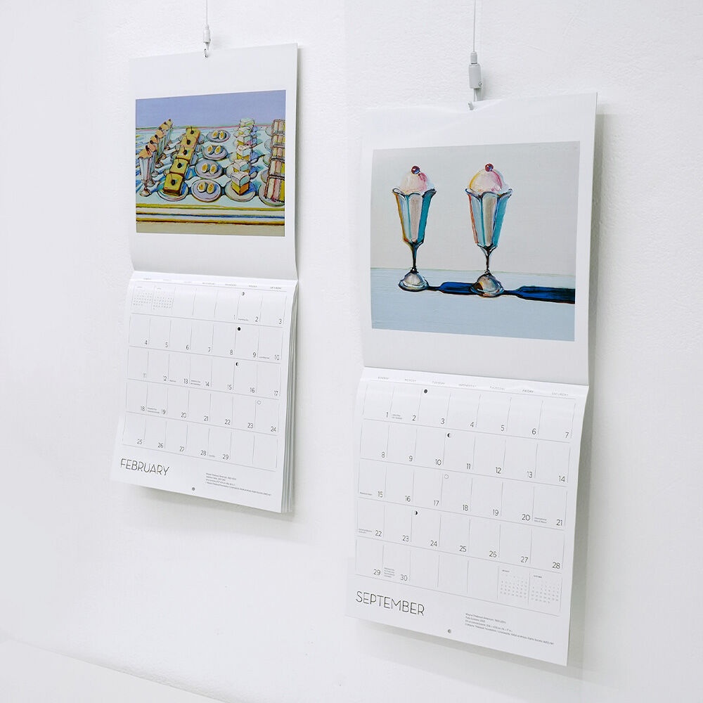 [캘린더] 2024 Wall Calendar, 웨인티보(Wayne Thiebaud) 감도 깊은 취향 셀렉트샵 29CM