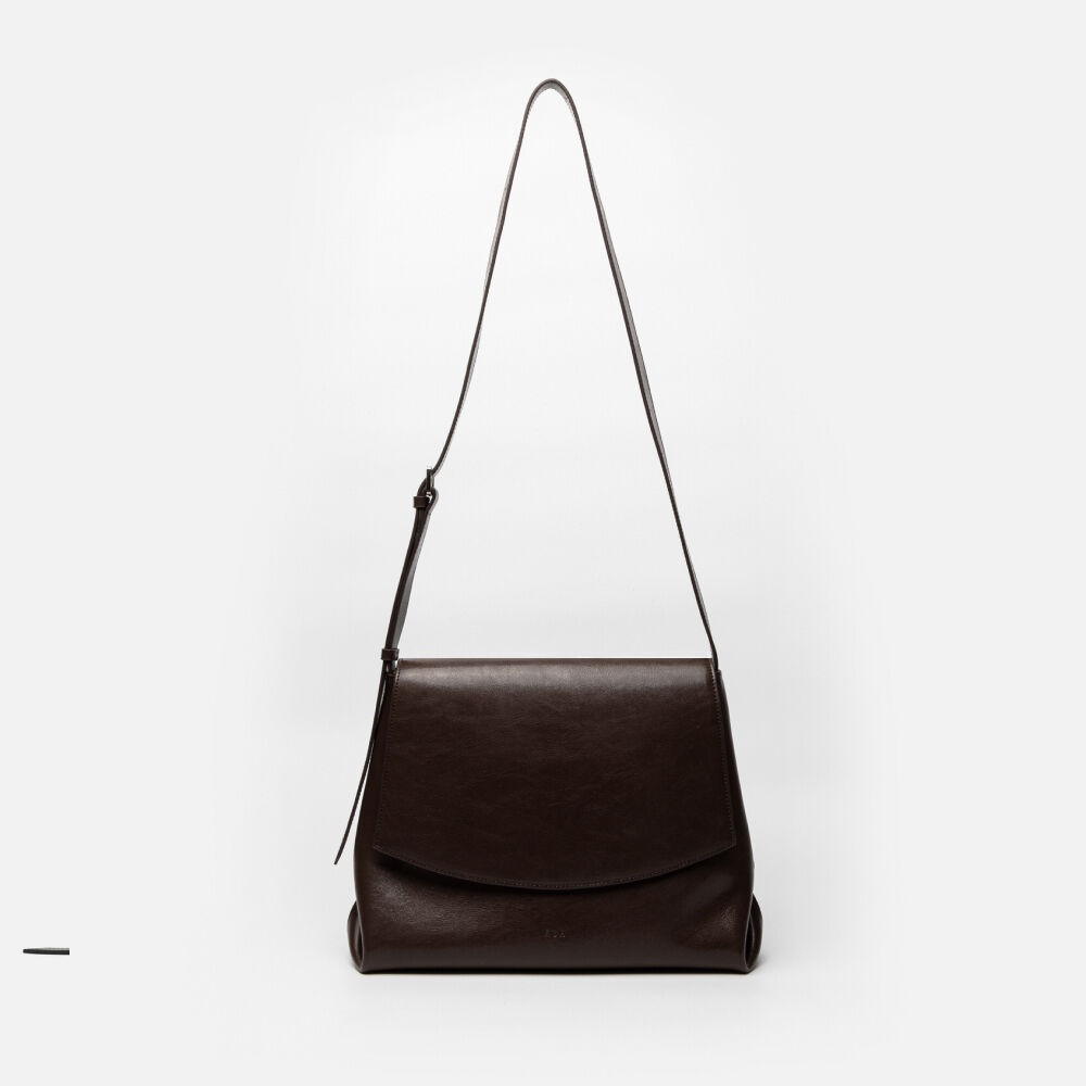 Mini kiki messenger bag Wrinkled brownie brown