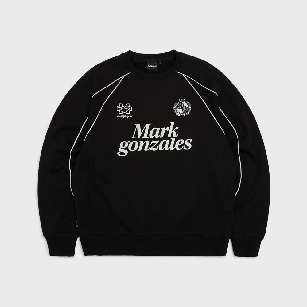 MG SPORTS PIPING LINE SWEATSHIRT - BLACK - 감도 깊은 취향