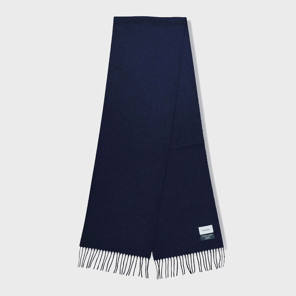 マフラー・ストール FABIELLO Wool touch estoni muffler (deep sea) Wool touch estoni muffler (deep sea) - 감도 깊은 취향 셀렉트