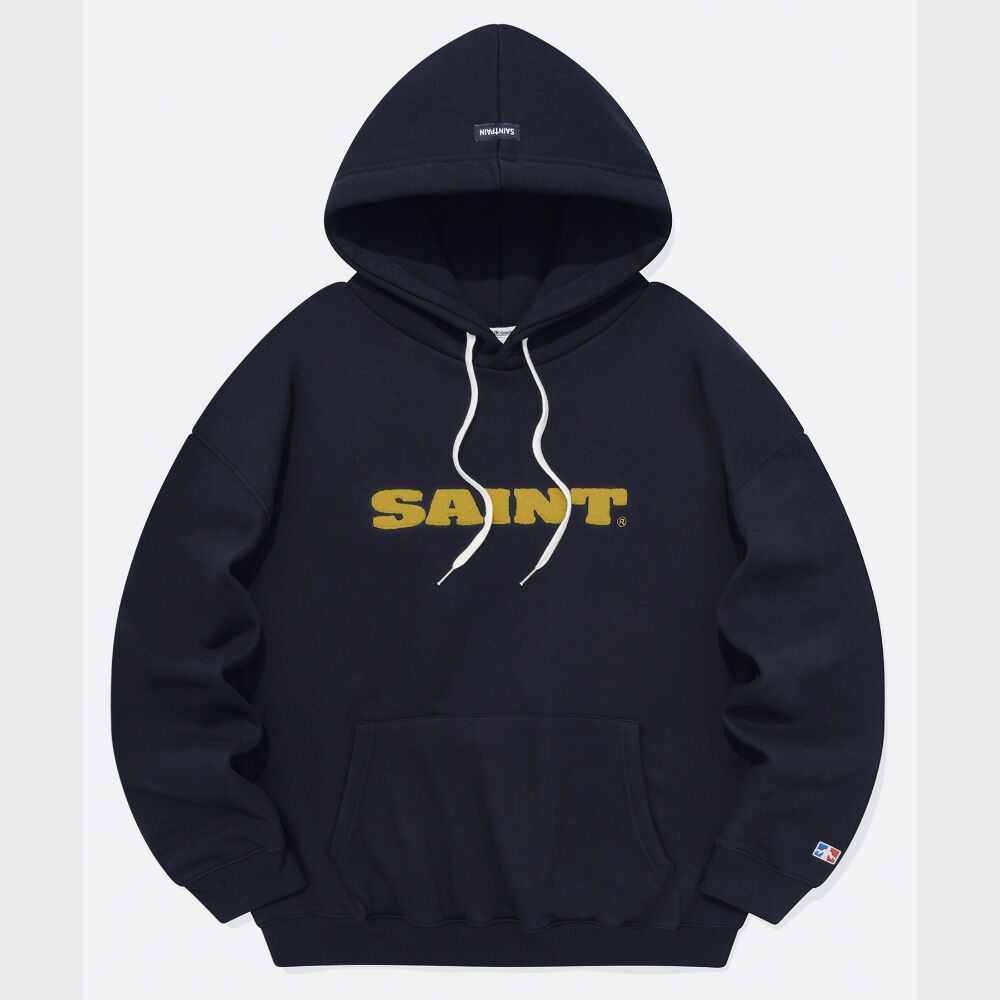 ★韓国の人気★【SAINTPAIN】★SP LOOP STITCH LOGO CREWNEC.K★ SP LOOP STITCH LOGO CREWNECK-FOREST GREEN - 감도 깊은 취향