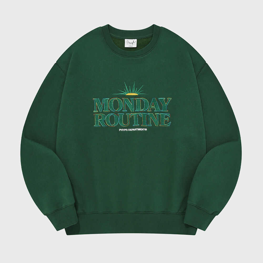 ★MAINBOOTH★Flag MNT Heavy Sweatshirt(GREEN)★正規品/送料込 Flag MNT Heavy Sweatshirt(GREEN) - 감도 깊은 취향 셀렉트샵 29CM