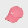 핑크/피그먼트 볼캡